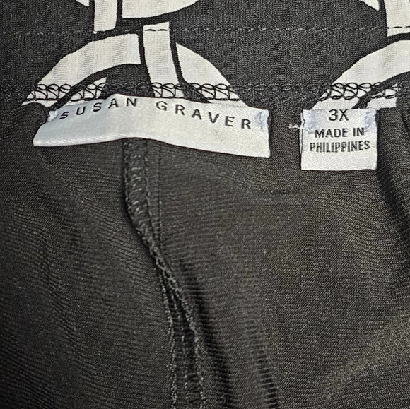 Susan Graver Plus Skirt 3x - Picture 5 of 6